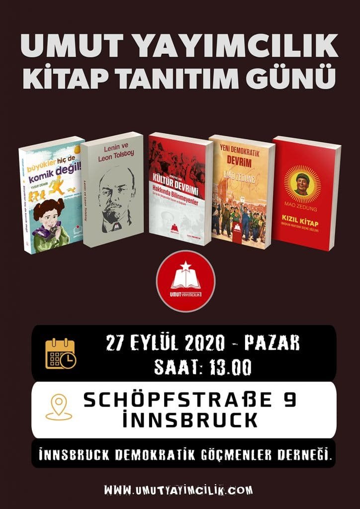 Umut Yayımcılık Tanıtım Günleri Yapılıyor