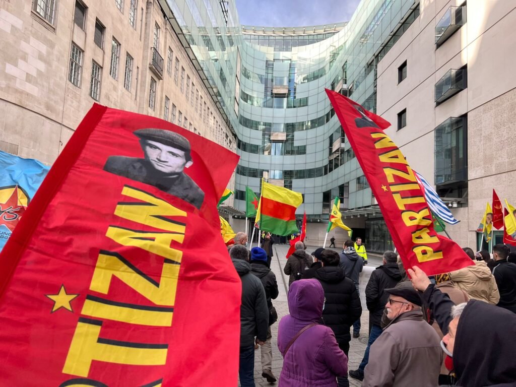 TC`nin saldırıları Londra’da protesto edildi