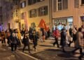 Basel'de 25 Kasım yürüyüşü gerçekleştirildi